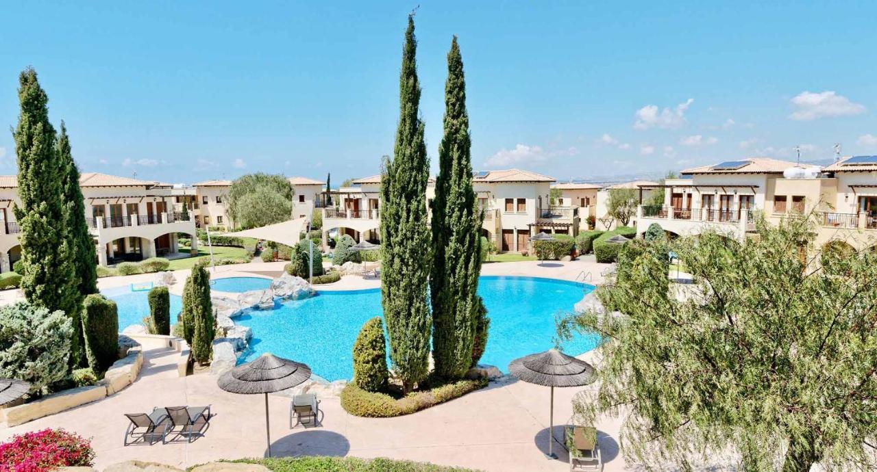 1 Bedroom Apartment Pyrgos With Beautiful Sea And Sunset Views, Aphrodite Hills Resort Kouklia Eksteriør bilde